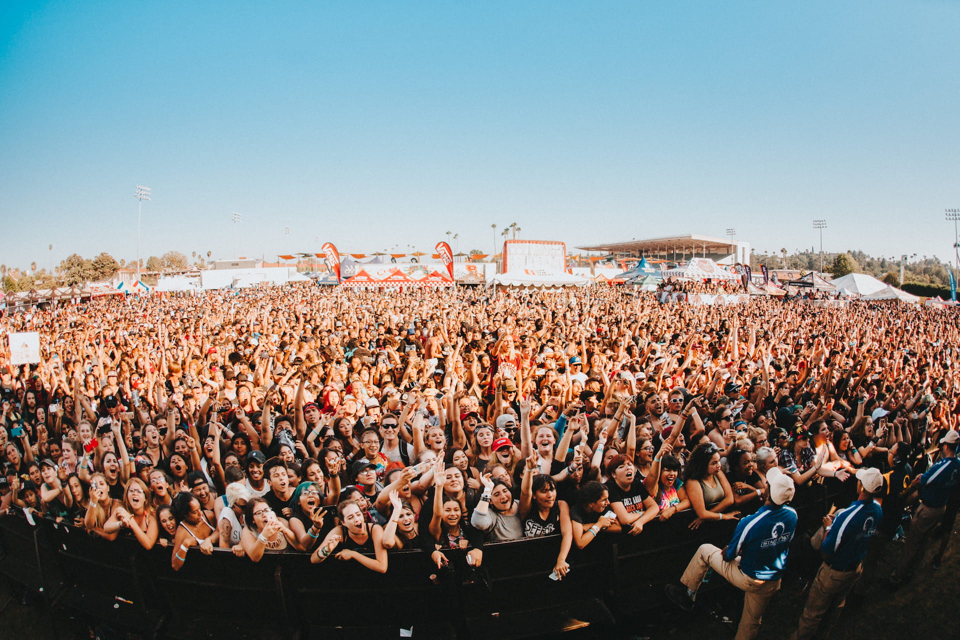 Vans Warped Tour crowd